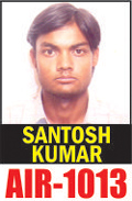 Santosh-Kumar-AIR-1013-IAS-2013