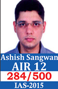IAS 2015 Successful Student AIR 52