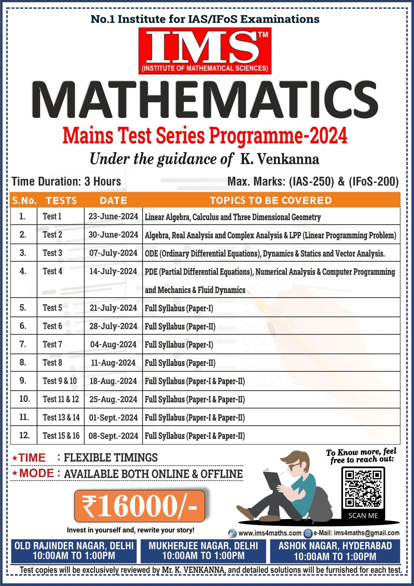 Upsc Maths Optional Test Series For Ias Mains Exam