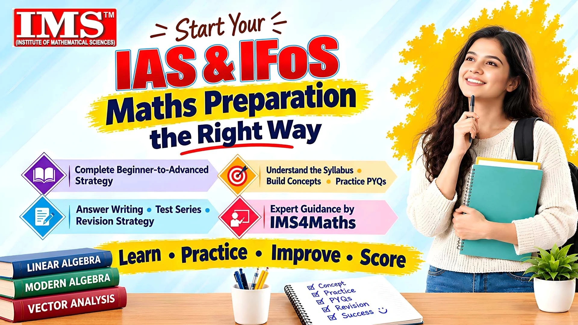 UPSC Maths Optional Preparation for Beginners Complete Strategy for IAS & IFoS