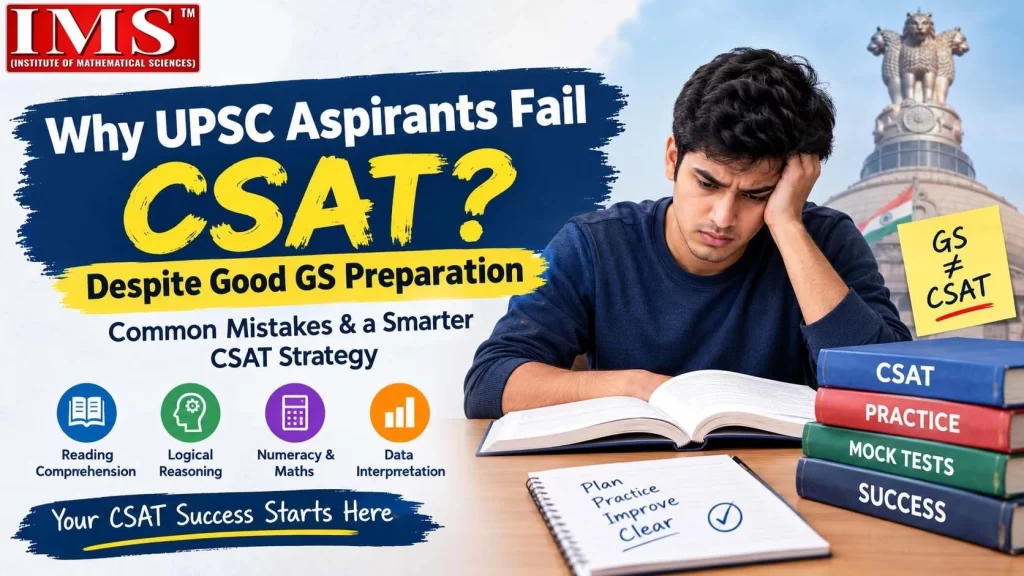 why upsc aspirants fail csat